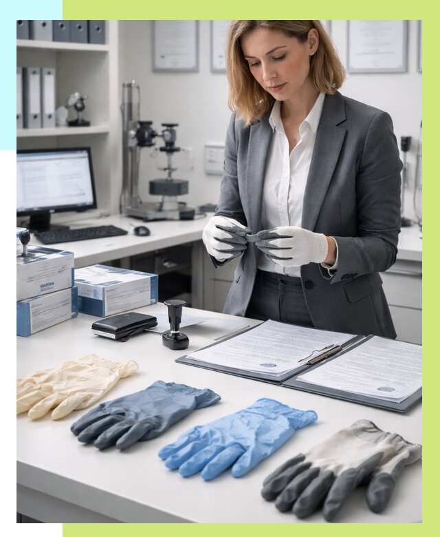 Сертификация перчаток в Тамбове от 8631 р. | Алешин-Тмб