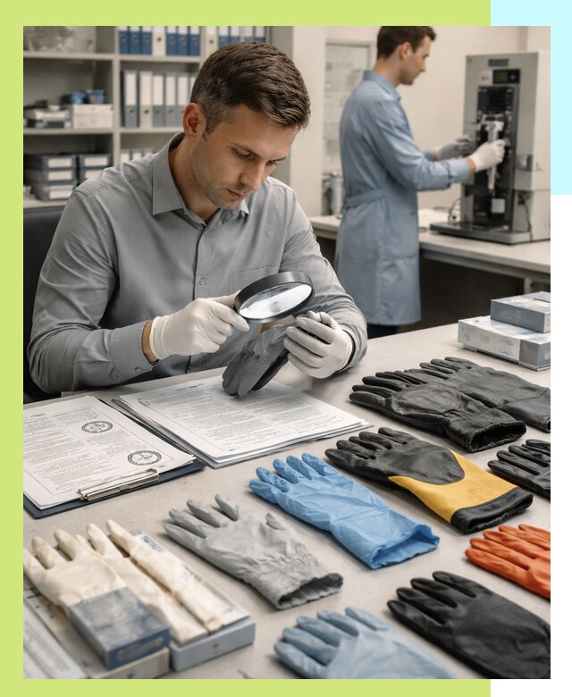 Сертификация перчаток и средств защиты продукции в Тамбове