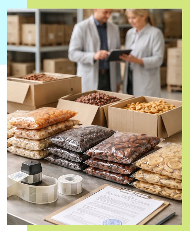 Сертификация сухофруктов в Тамбове от 12185 р. | Алешин-Тмб под ключ