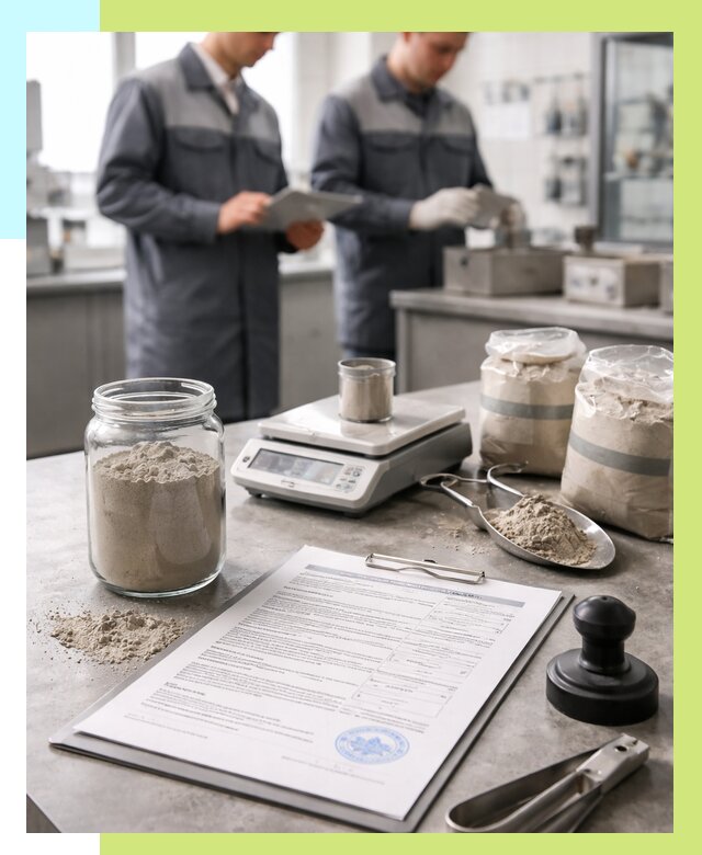 Сертификация цемента в Тамбове от 20308 р. | Алешин-Тмб