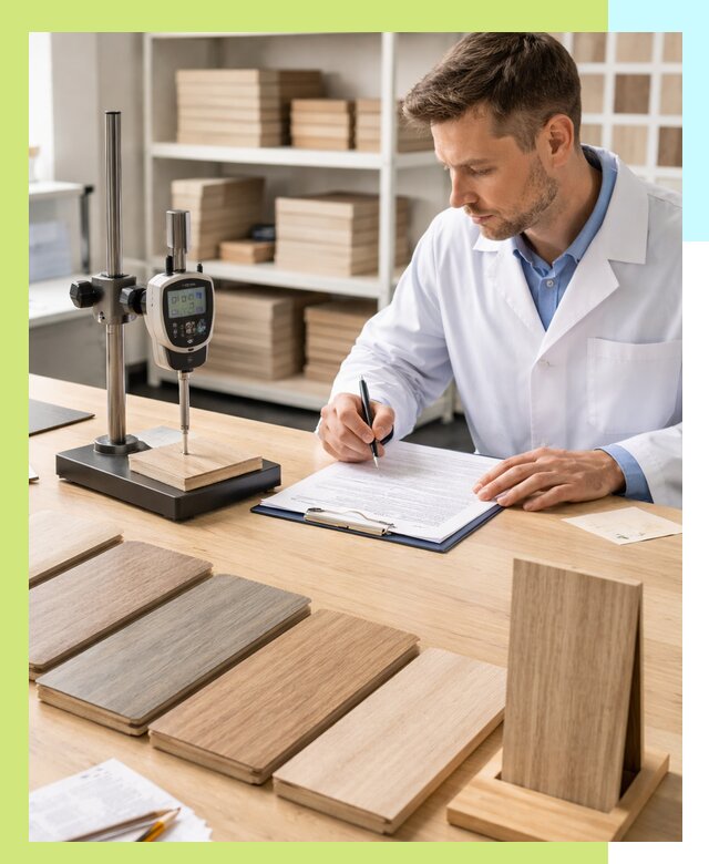 Сертификация ламината с испытаниями и оформлением документов в Тамбове