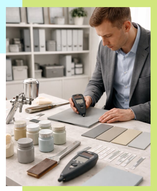 Сертификация краски в Тамбове от 25385 р. | Алешин-Тмб центр