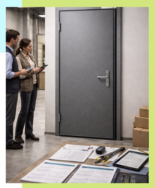 Сертификация противопожарных дверей в Тамбове от 9139 р. | Алешин-Тмб