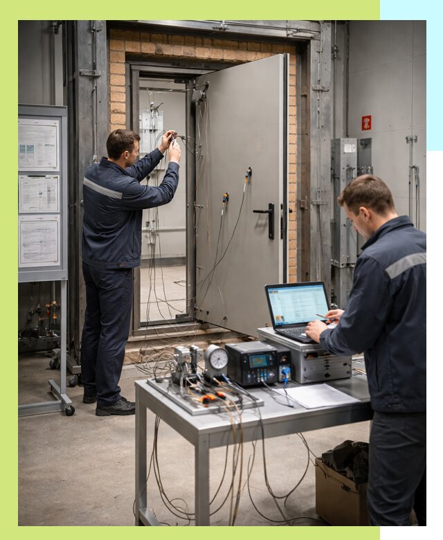 Сертификация противопожарных дверей в Тамбове по ГОСТ и ТР