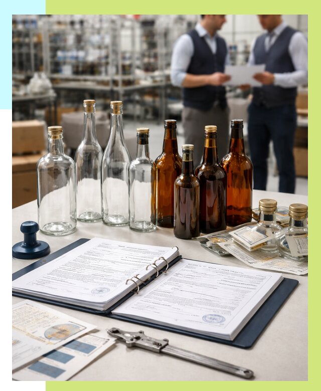 Сертификация стеклянных бутылок в Тамбове от 25385 р. | Алешин-Тмб