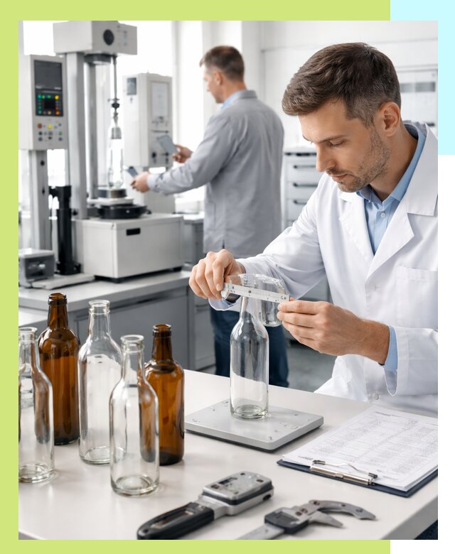 Сертификация стеклянных бутылок и сопутствующей упаковки в Тамбове