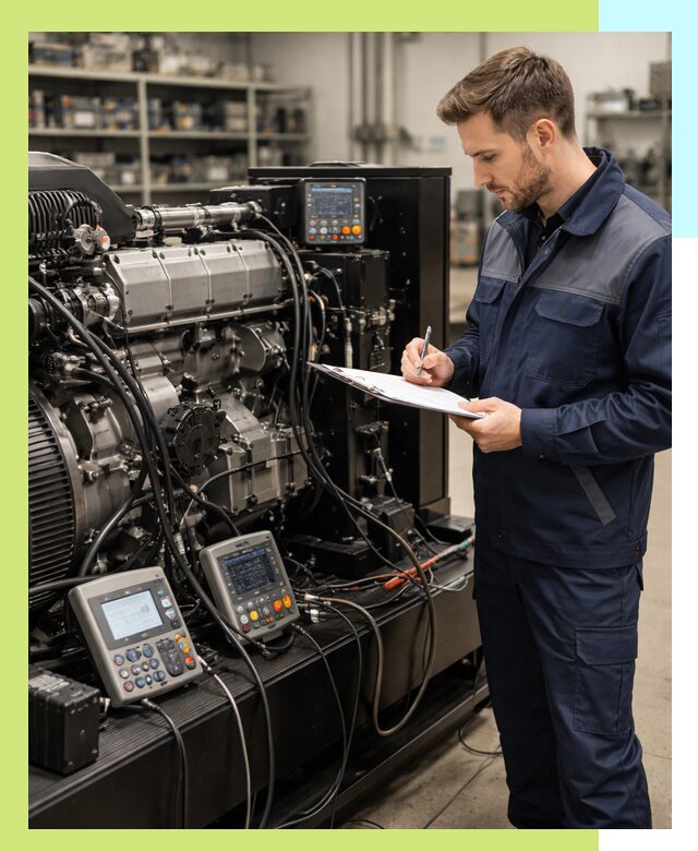 Сертификация дизельных генераторов и их оборудования в Тамбове