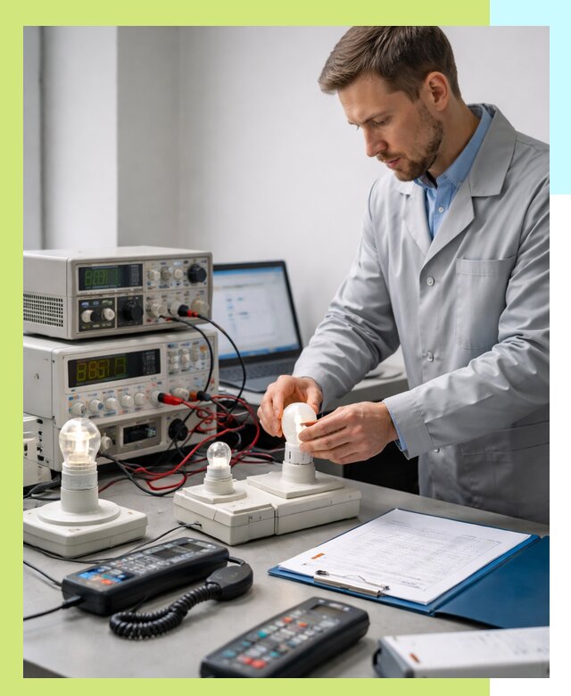 Сертификация ламп и светильников в Тамбове по нормативам