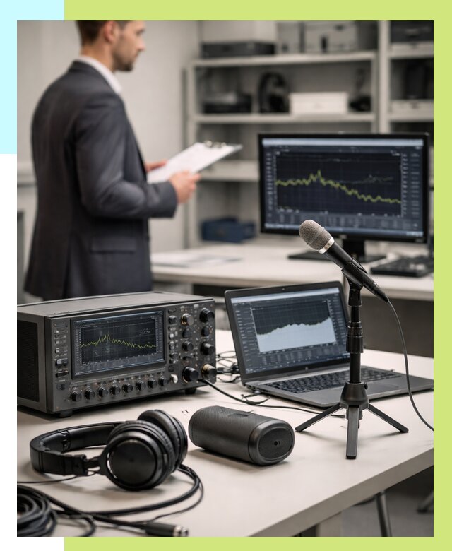 Сертификация аудиотехники в Тамбове от 15231 р., Алешин-Тмб