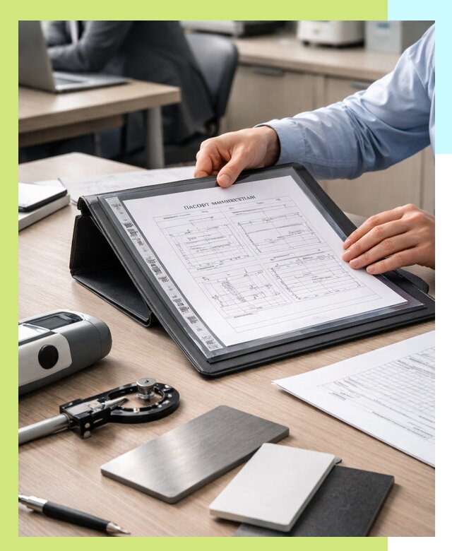 Оформление паспорта материала для продукции в Тамбове