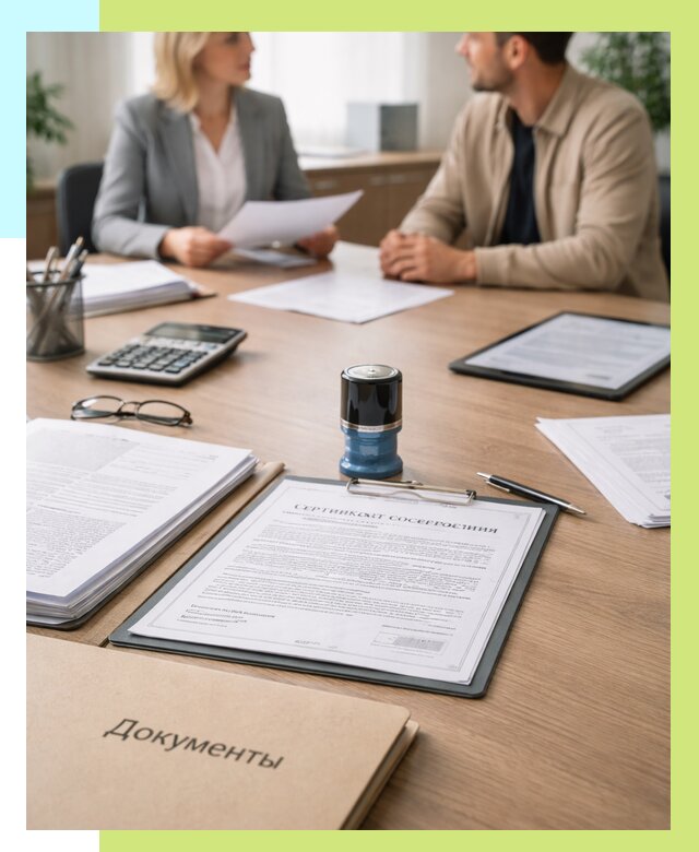 Сертификат соответствия на продукцию в Тамбове от 15231 р.|Алешин-Тмб