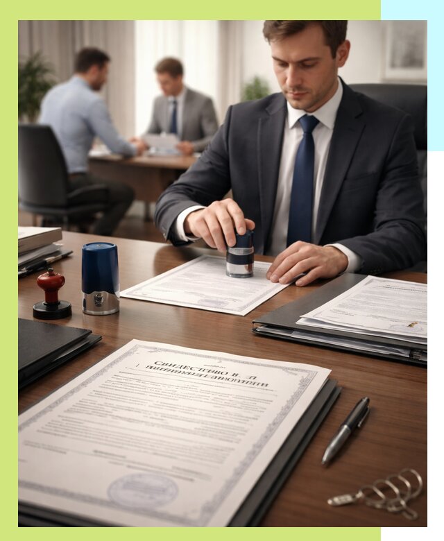 Оформление свидетельства о государственной регистрации в Тамбове