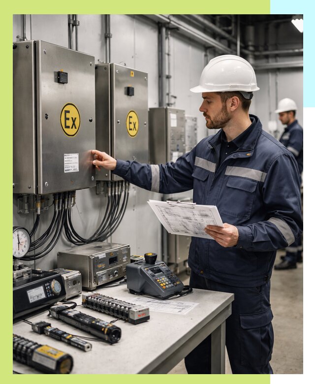 Сертификат взрывозащиты промышленного оборудования в Тамбове