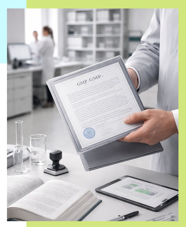 Сертификат GMP в Тамбове под ключ от 86309 р. | Алешин-Тмб