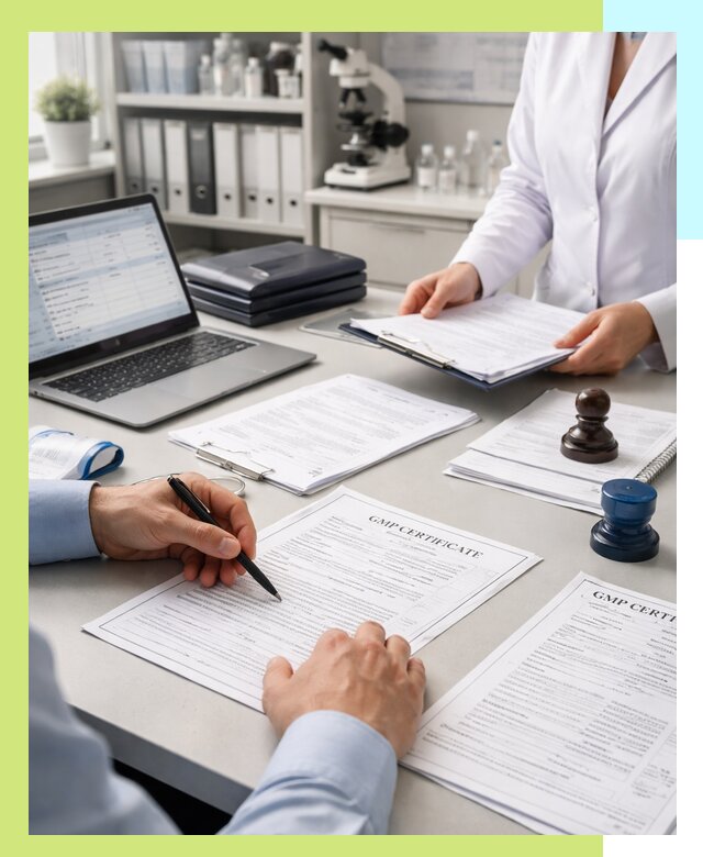 Оформление сертификата GMP в Тамбове для фармпроизводства