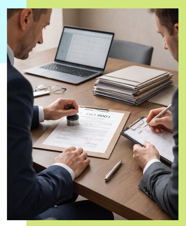 Сертификат ISO 9001 в Тамбове купить от 81232 р. | Алешин-Тмб