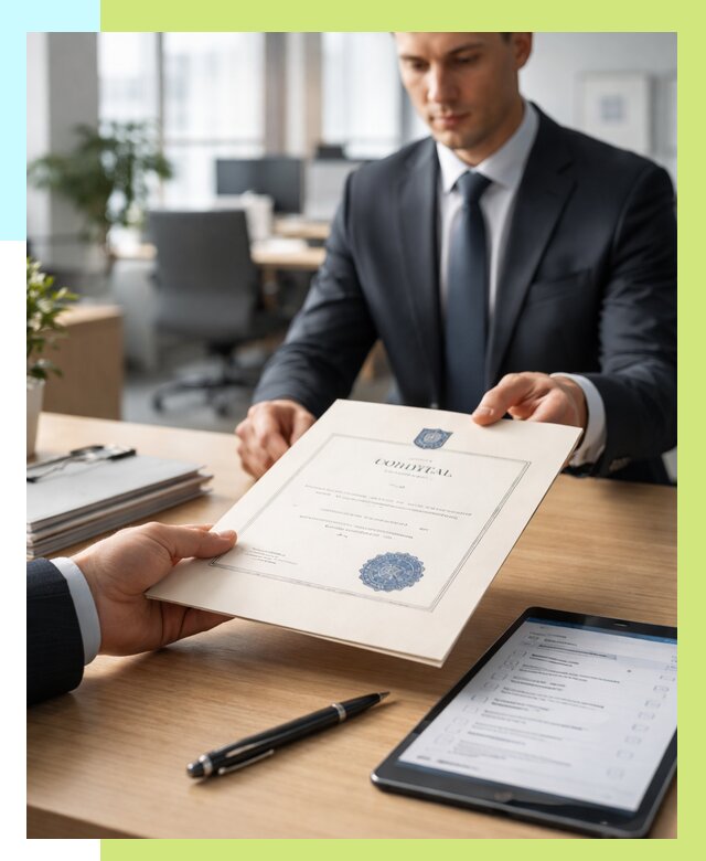 Сертификат ISO 30301 в Тамбове от 35539 р. | Алешин-Тмб - под ключ