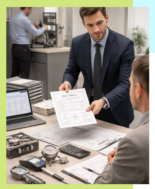 Выдача сертификата ISO 10012 по требованиям метрологии в Тамбове