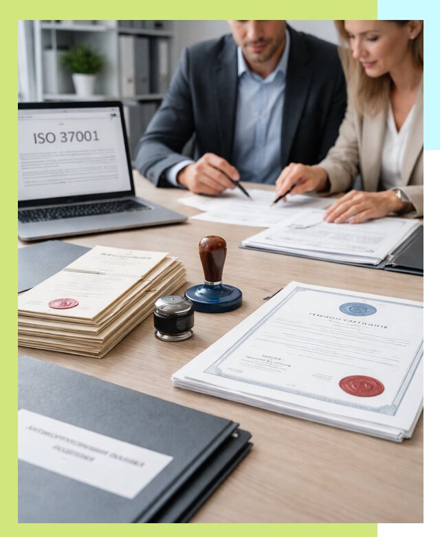 Получение сертификата ISO 37001 по системе борьбы с коррупцией в Тамбове