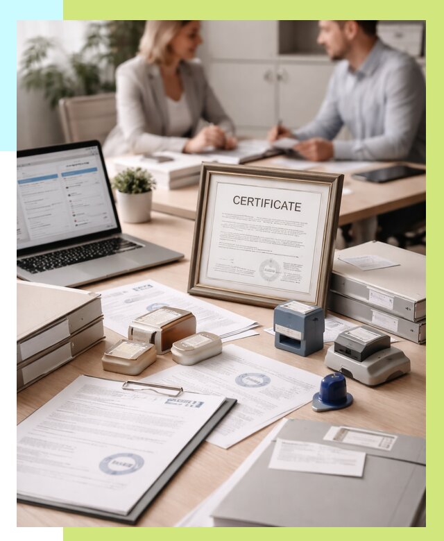 Сертификация компании в Тамбове от 45693 р. | Алешин-Тмб — заказ